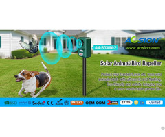 Ultrasonic Solar Animal Repellent For Cat Bird Dog Fox