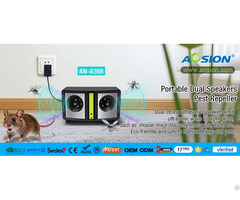 Portable Ultrasonic Battery Mouse And Rat Repeller