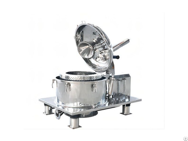 Clean Bottom Scraper Discharge Automatic Horizontal Centrifuge