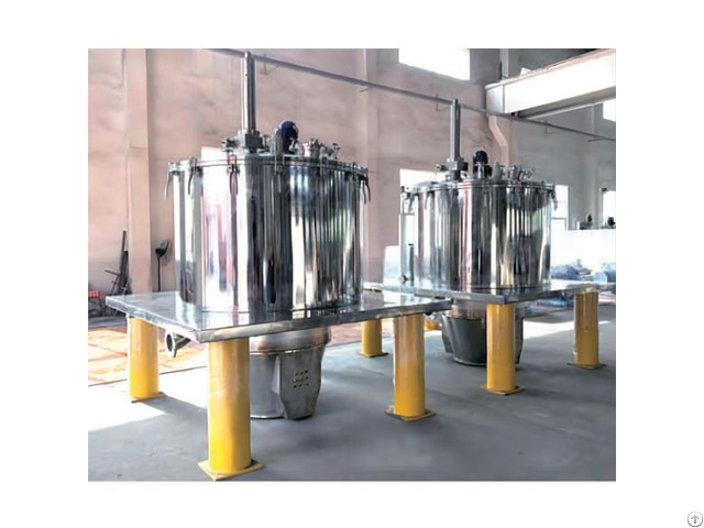 Rypld Bag Type Scraper Bottom Discharge Centrifuge