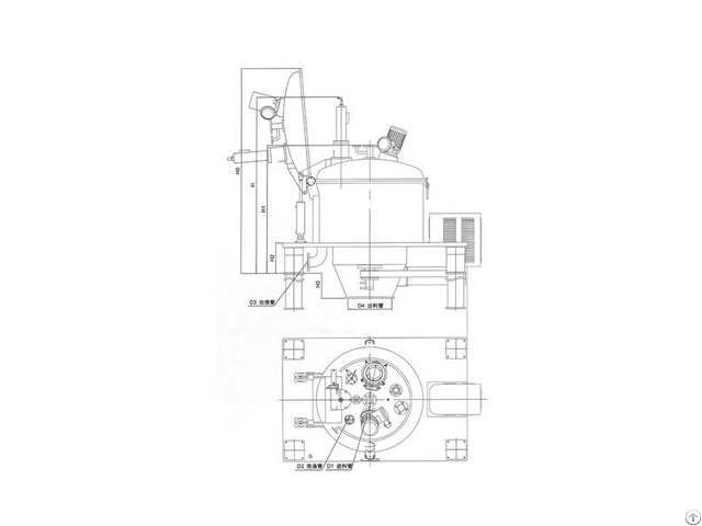Bottom Discharge Centrifuge