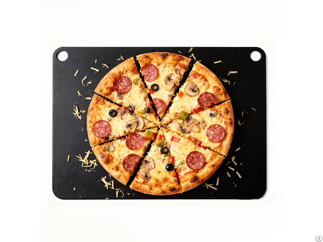 Pre Seasoned Carbon Steel Pizza Baking Stone For Oven And Grill