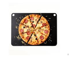 Pre Seasoned Carbon Steel Pizza Baking Stone For Oven And Grill