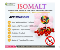 Newtrend Isomalt In Goa