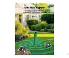 Mole Mouse Repeller Ipx4 Waterproof For Garden And Yard Pest Control
