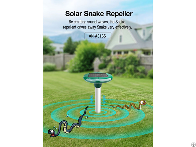 Ultrasonic Snake Repeller Device Outdoors