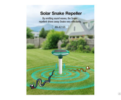 Ultrasonic Snake Repeller Device Outdoors