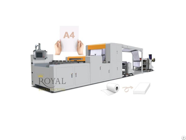 Ryqj D Model Plc A4 High Precision Crosscutting Machine