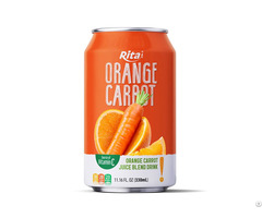 Rita Original Orange Carrot Juice Daily Classic 330ml Can