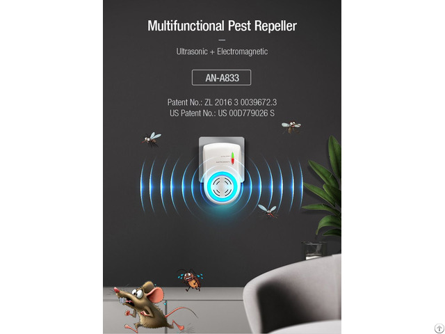 Electric Portable Ultrasonic Insect Repeller