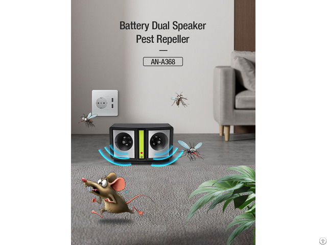 Ultrasonic Eco Friendly Smart Pest Repeller