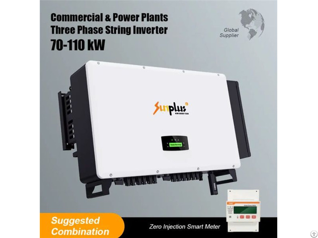 Commercial Three Phase String Inverter 70 110kw