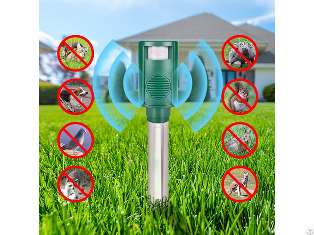 Motion Sensor Outdoor Bird Repeller Ultrasonic