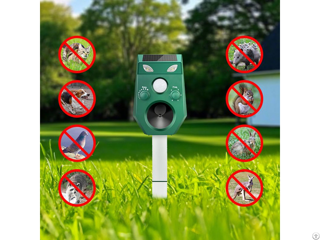Bird Scarer Repellent Electronic Solar Animal Repeller