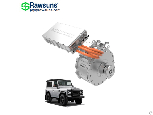 Off Road Suv Powertrain 81kw Ev Conversion Kit Electric Pmsm Motor Inverter For Car Truck Sprinter