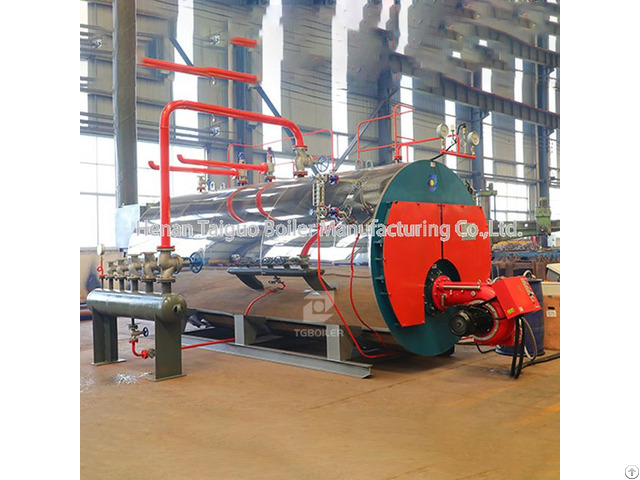 Quick Assembly Type Wns Series Oil And Gas Steam Boiler