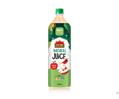 Natural Apple Juice 1000ml Bottle Rita Beverage