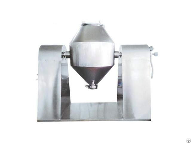 Double Cone Rotating Vacuum Drier