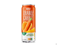 Orange Carrot Juice Blend Drink 320ml Can