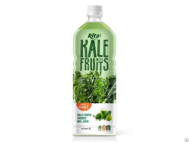 Kale Fruits Veggies Mix Juice 1l Pet Bottle