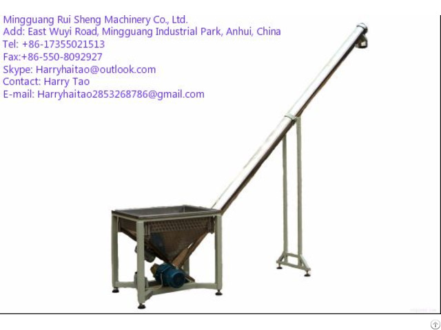 Screw Conveyor Feeder Hopper Machine For Powder Screw Conveyor Feeder Hopper Machine For Powder