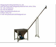 Screw Conveyor Feeder Hopper Machine For Powder