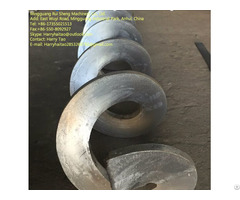 Screw Type Helical Blade For Mining Machinery