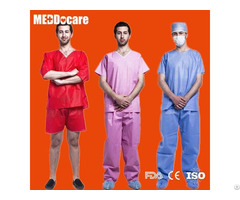 Disposable Hospital Dental Clinic Nursing Scrub Suits For Nurses Women