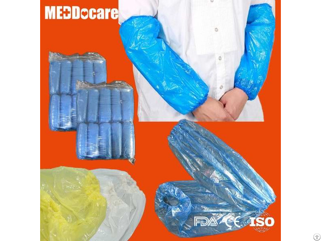 Dailyuse Pp Sms Homeuse Clean Sleeve Cover Disposable Pe Cpe Waterproof Arm Sleeves