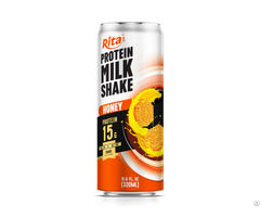 Rita Protein Milkshake Honey Flavor 320ml Sleek Can
