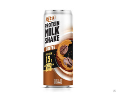 Rita Protein Milkshake Coffee Flavor 320ml Sleek Can