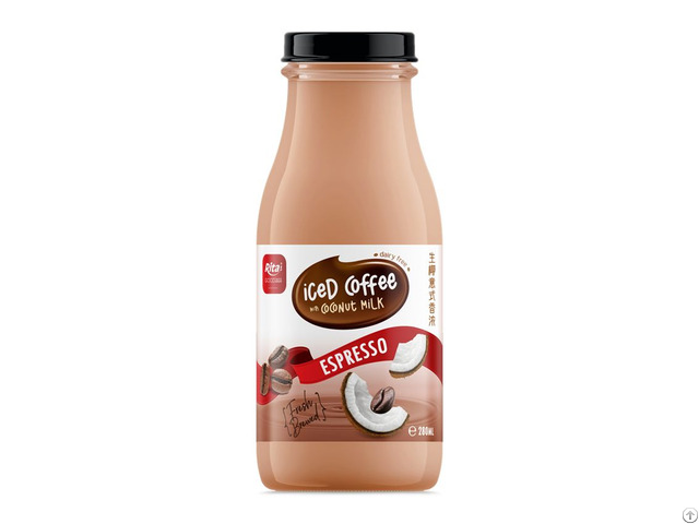 Rita Iced Coffee With Coconut Milk Espresso 280ml Glass Bottle