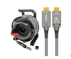 Armored 8k Fiber Optic Hdmi 2 1 Active Optical Cable