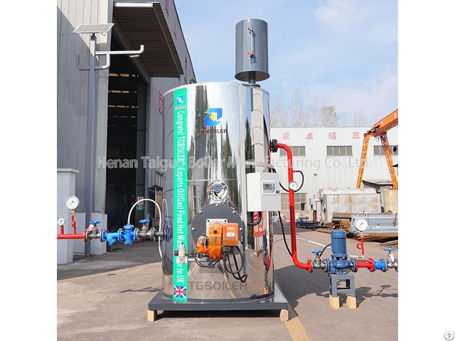 Atmospheric Pressure Vertical Oil Gas Fired Hot Water Boiler