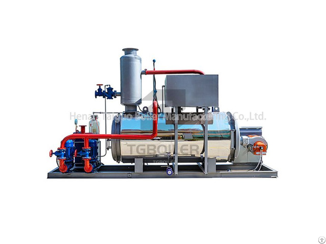 Atmospheric Horizontal Oil Gas Hot Water Boiler