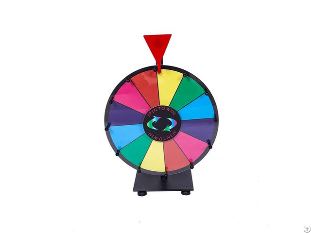 Factory Wholesale Prize Wheel With Aquare Base