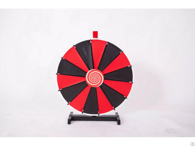 Card Slot Type Prize Wheel With Plastic Base