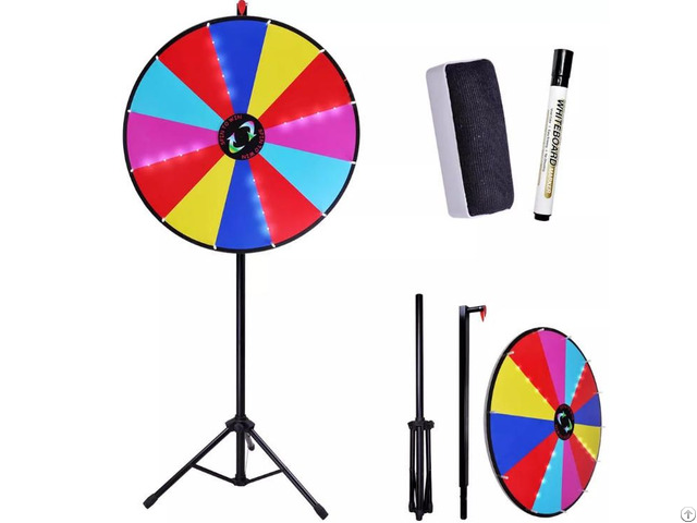 30inches Prize Wheel With Led And Tripod