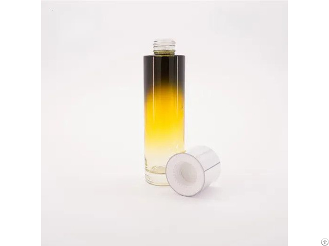 Gradient Glass Toner Pump Bottle For Skincare