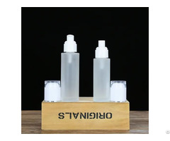 Premium Glass Lotion Bottle With Pump Wholesale