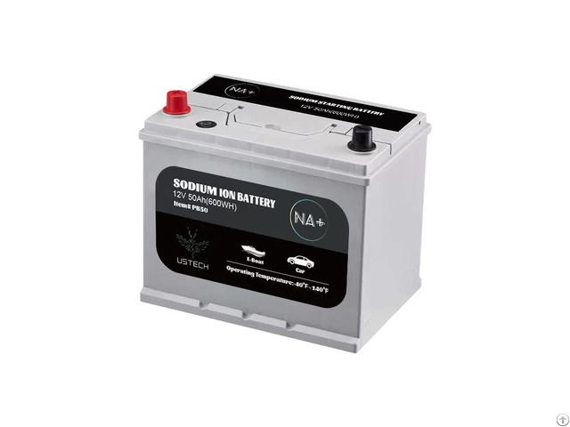 12v 50ah 20c Sodium Na Battery