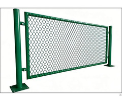 Expanded Metal Mesh Fence Panels For High Security Industrial And Architectural
