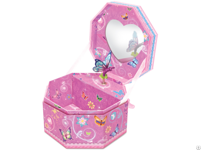 Dome Shape Musical Jewelry Box Princess