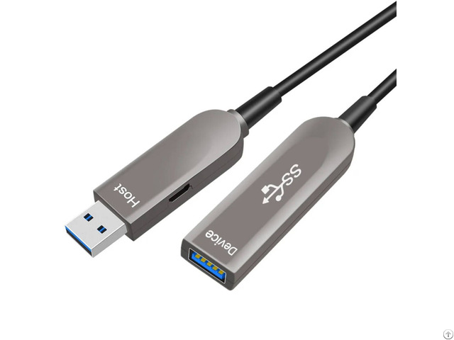 Fiber Optic Usb 3 1 Aoc Active Optical Cable Gen 2 10gbps Am To Af