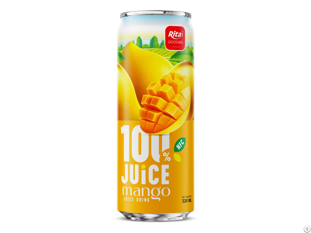 Rita Sun Ripened 100% Mango Juice Nfc