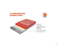 Pu Prefabricated Running Track