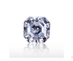 Def Asscher Cut Moissanite