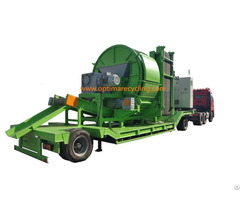 Mobile Portable Tire Shredder