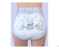 Soft Breathable Free Samples Printed Adult Diaper Abdl Disposable