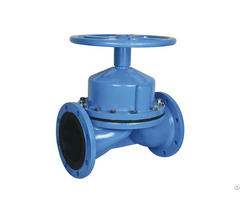 Diaphragm Valve Weir Type